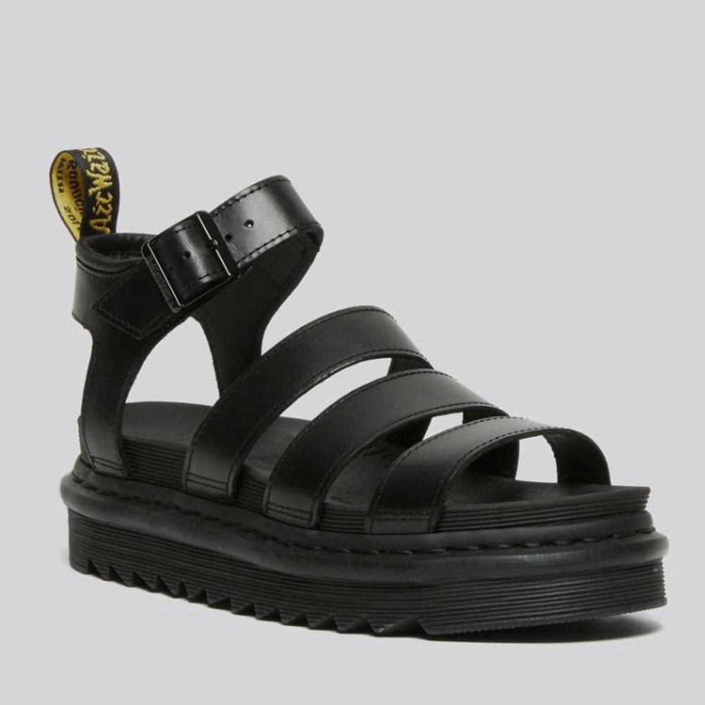 Dr. Marten black Blaire sandal
